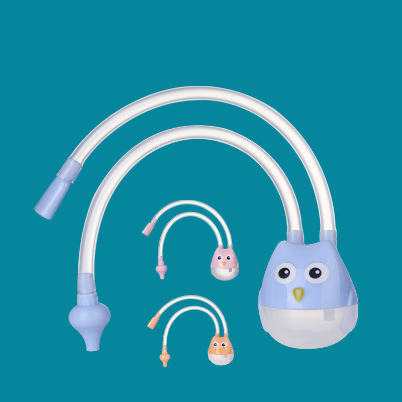 Cartoon Baby Nasal Aspirator for Easy Breathing Comfort