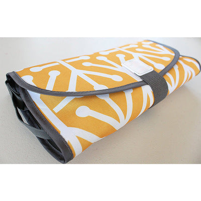 Foldable Diaper Changing Pad Clutch for On-the-Go Parents