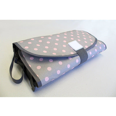 Foldable Diaper Changing Pad Clutch for On-the-Go Parents