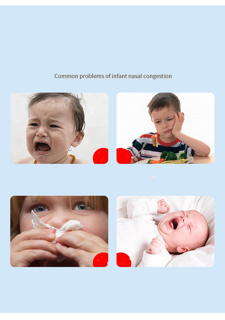 Easy Baby Nose Sucker for Comfortable Breathing