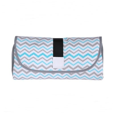 Foldable Diaper Changing Pad Clutch for On-the-Go Parents