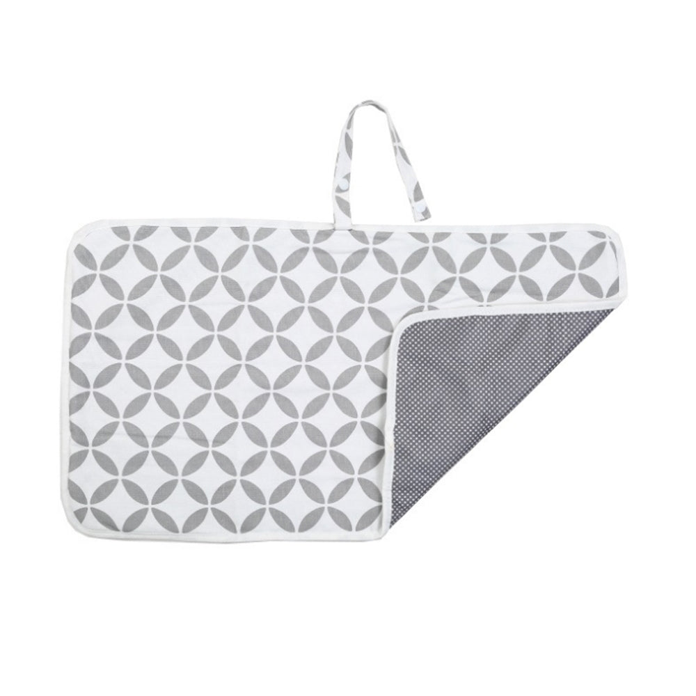 Foldable Diaper Changing Pad Clutch for On-the-Go Parents