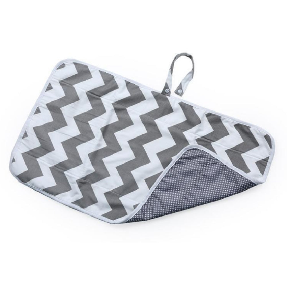 Foldable Diaper Changing Pad Clutch for On-the-Go Parents