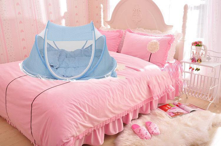 CozyShield Foldable Baby Bed Net