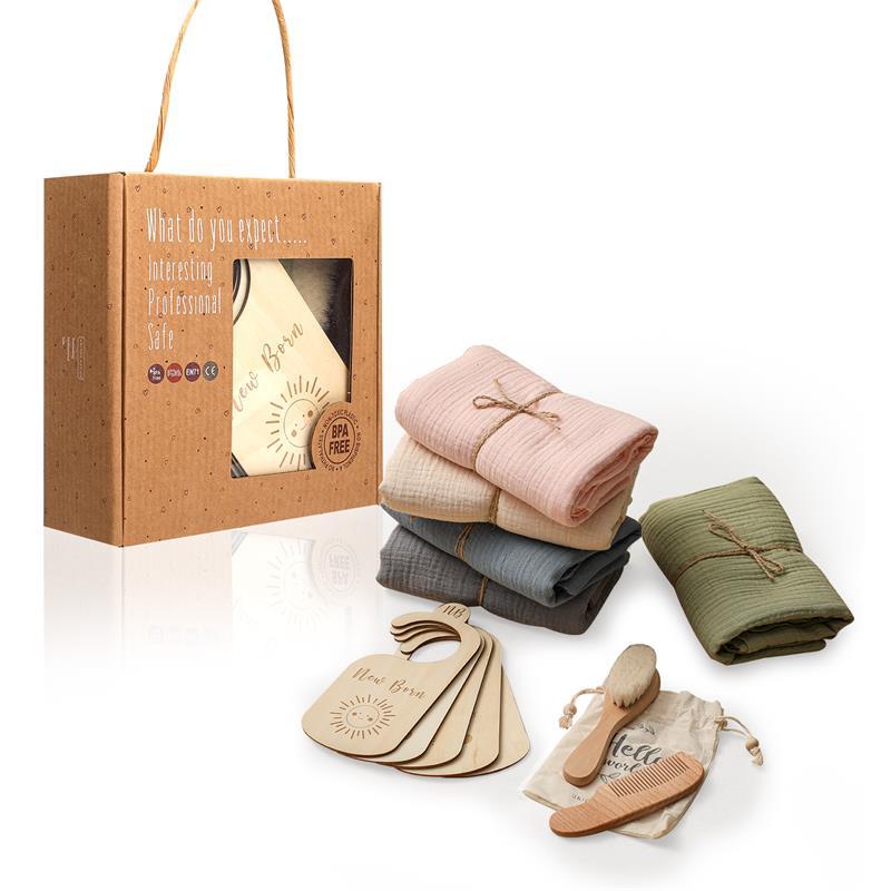 Baby Welcome Set Soft Towel & Gentle Brush
