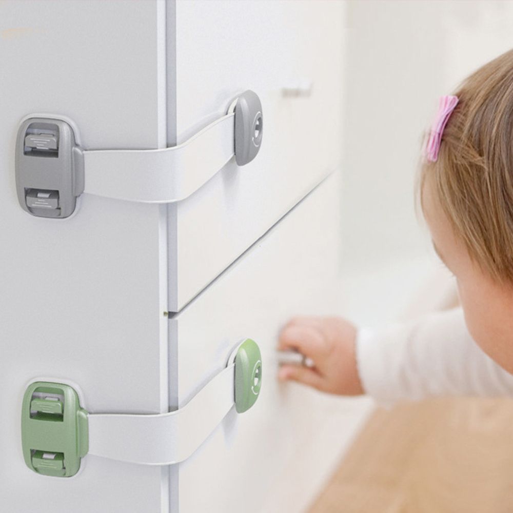 Easy Baby Safety Locks for Cabinets and Drawers