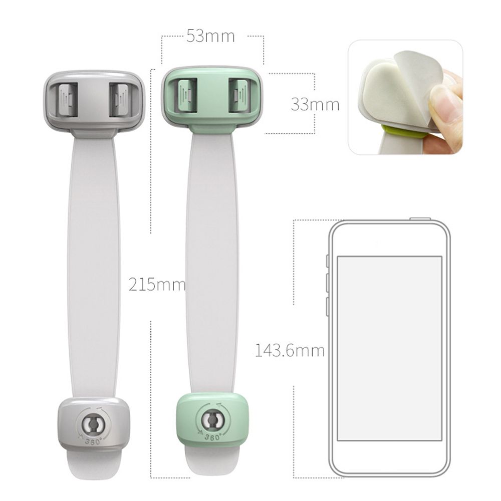 Easy Baby Safety Locks for Cabinets and Drawers