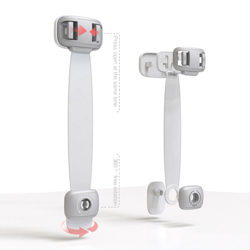 Easy Baby Safety Locks for Cabinets and Drawers