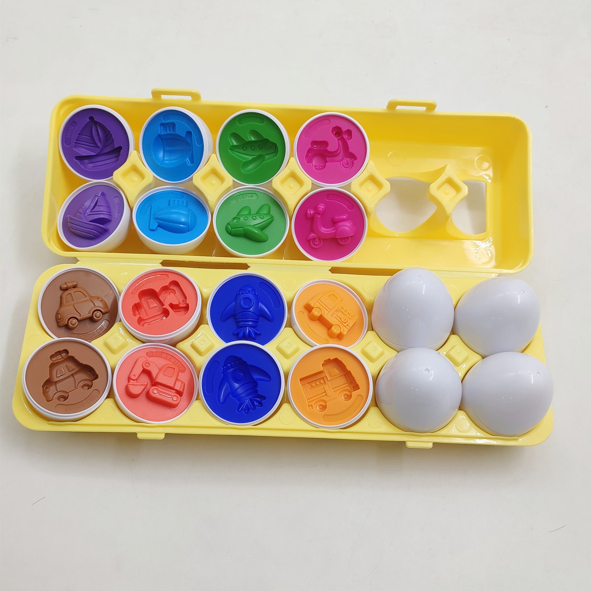 Montessori Egg Toy for Shape and Color Learning