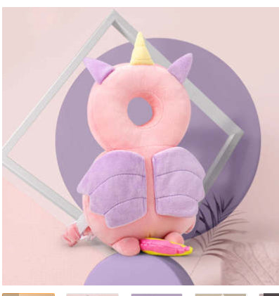Cute Baby Safety Headrest