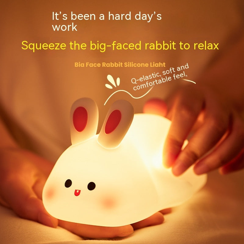 Soft Bunny Night Light for Gentle Bedtime Comfort