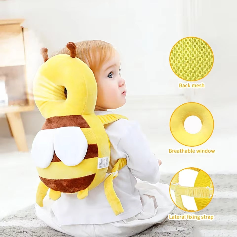 Cute Bee Head Protector for Little Walkers
