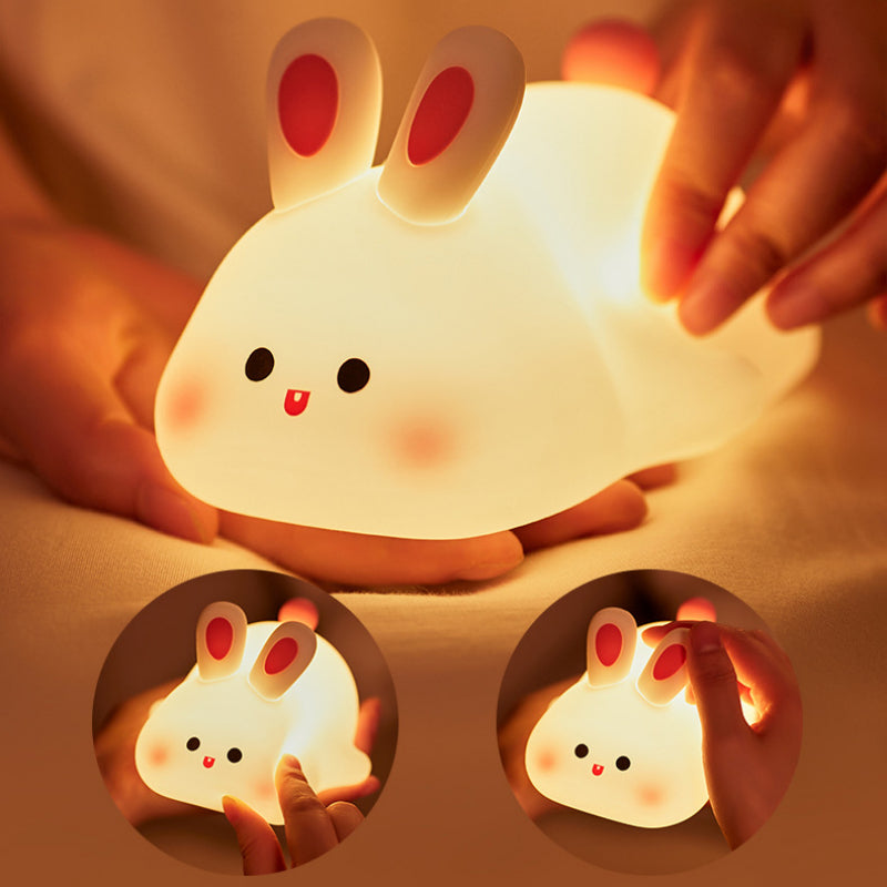 Soft Bunny Night Light for Gentle Bedtime Comfort