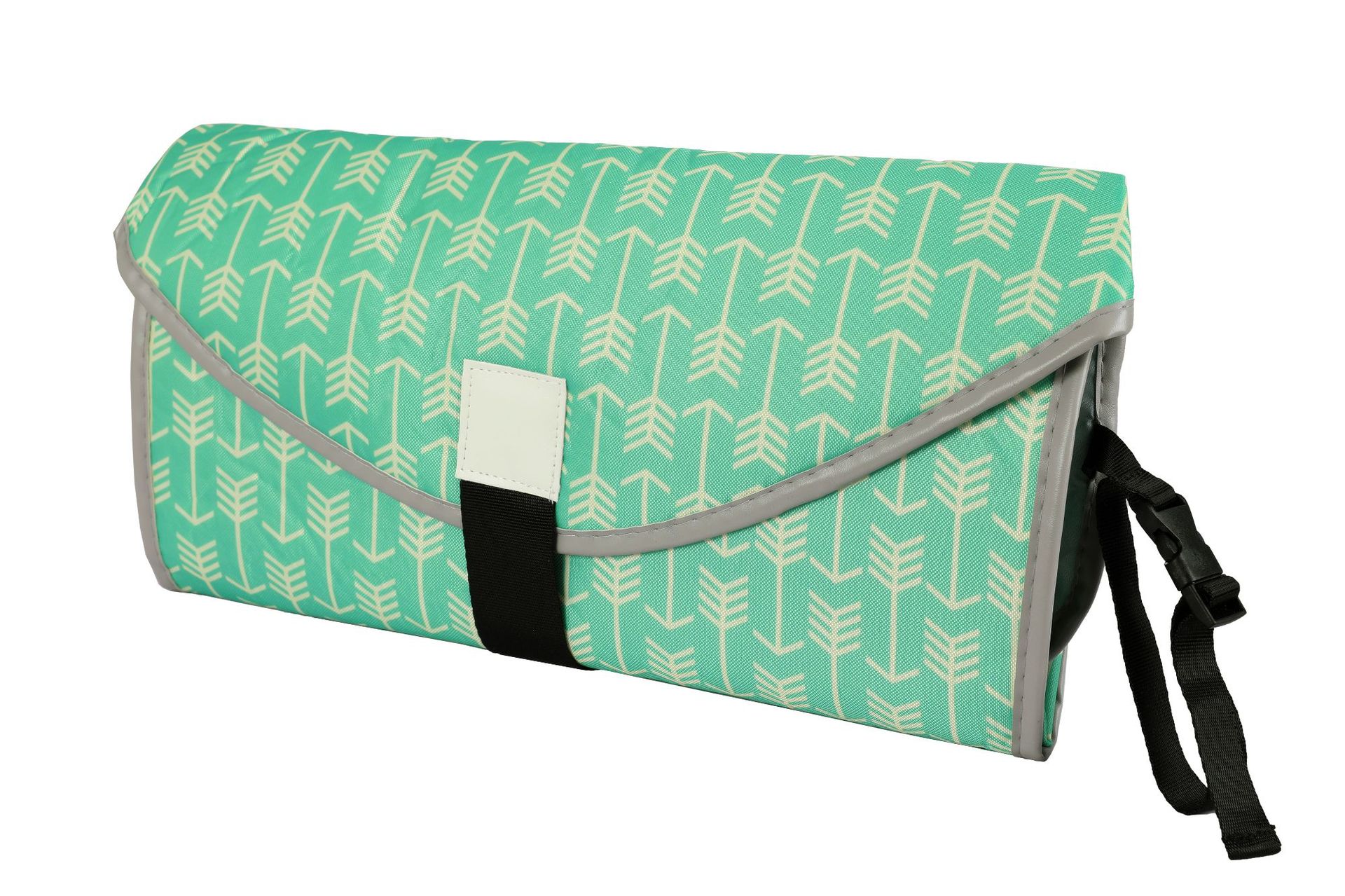 Foldable Diaper Changing Pad Clutch for On-the-Go Parents