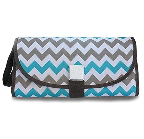 Foldable Diaper Changing Pad Clutch for On-the-Go Parents
