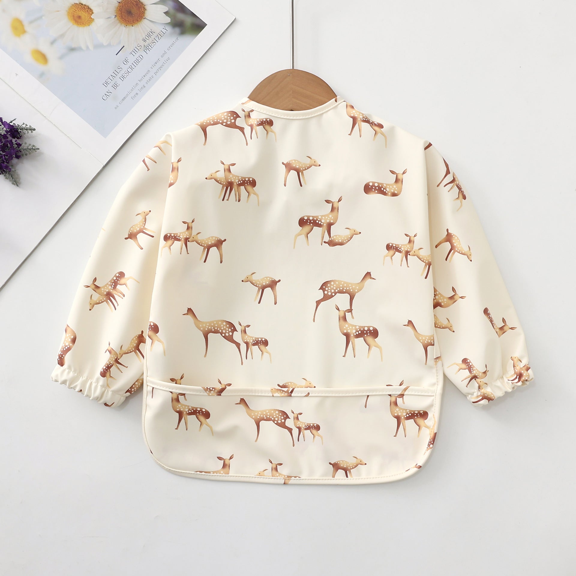 Cute Baby Bib Reverse Dressing