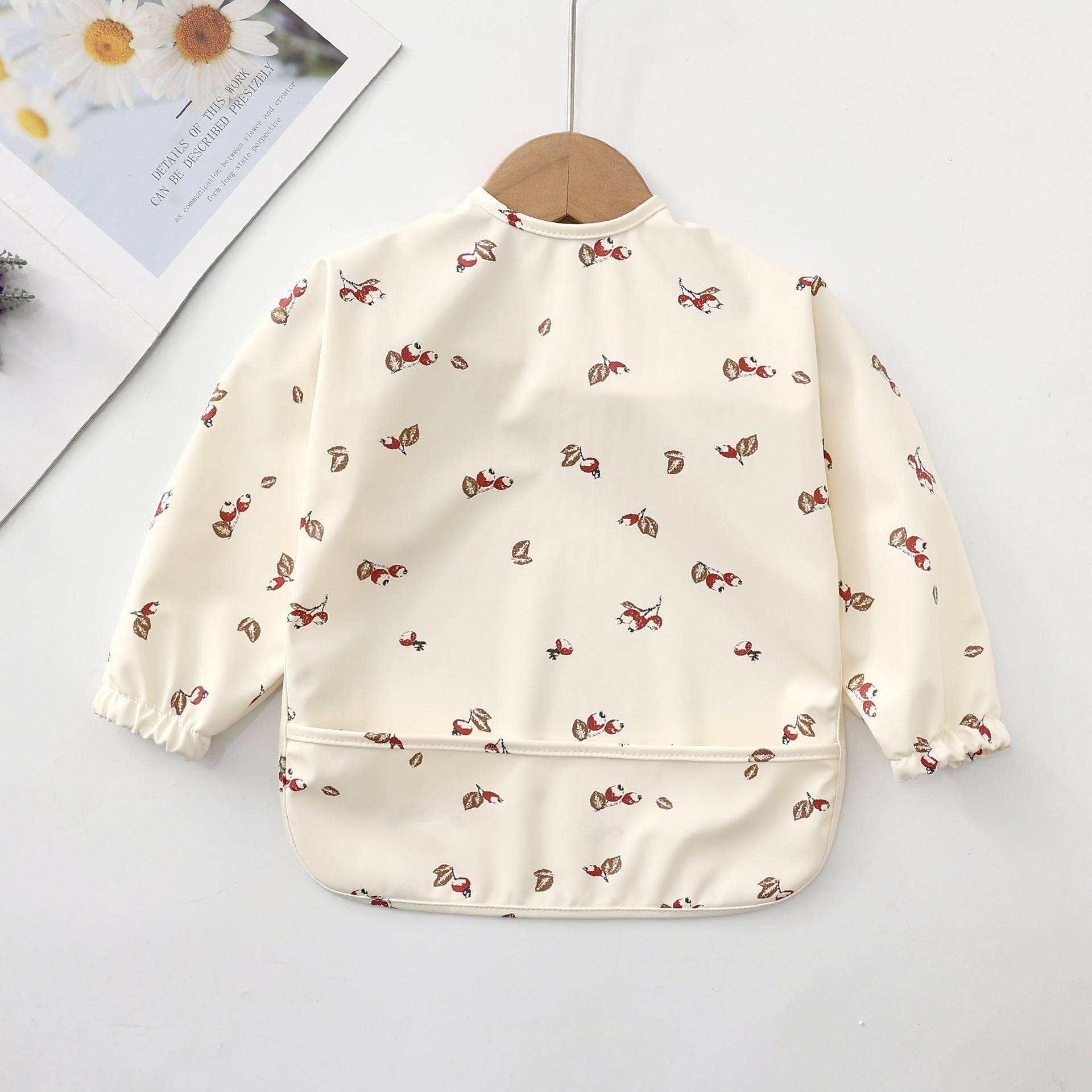 Cute Baby Bib Reverse Dressing
