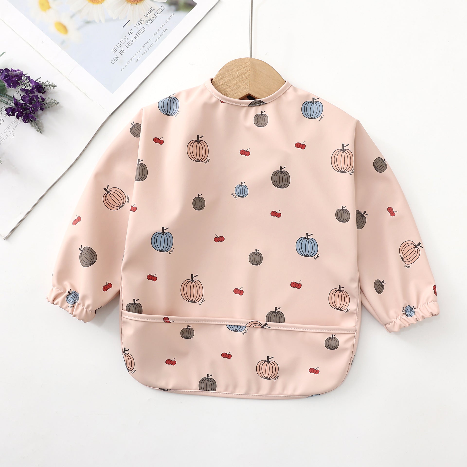 Cute Baby Bib Reverse Dressing