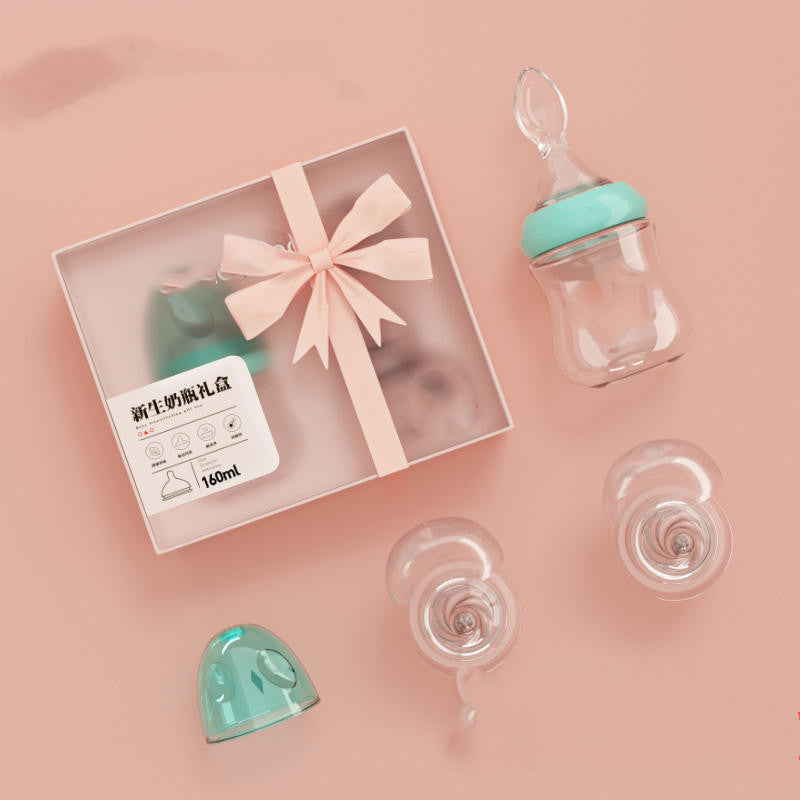 Gentle Feeding Spoon Bottle for Easy Baby Mealtimes