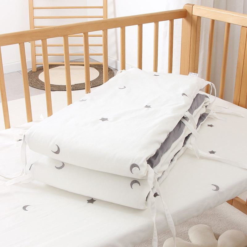 Cozy Crib Bumper for Safe Sleep Spaces