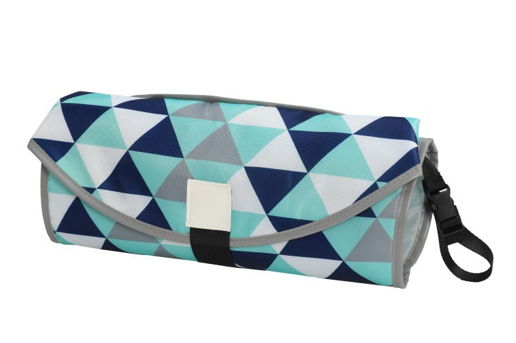 Foldable Diaper Changing Pad Clutch for On-the-Go Parents