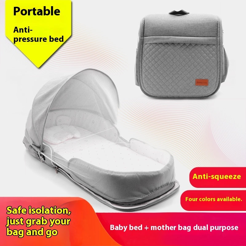Foldable Baby Bed Nest for Comfort at Home or Travel