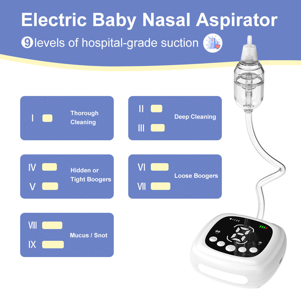 Gentle Baby Nasal Aspirator for Easy Breathing
