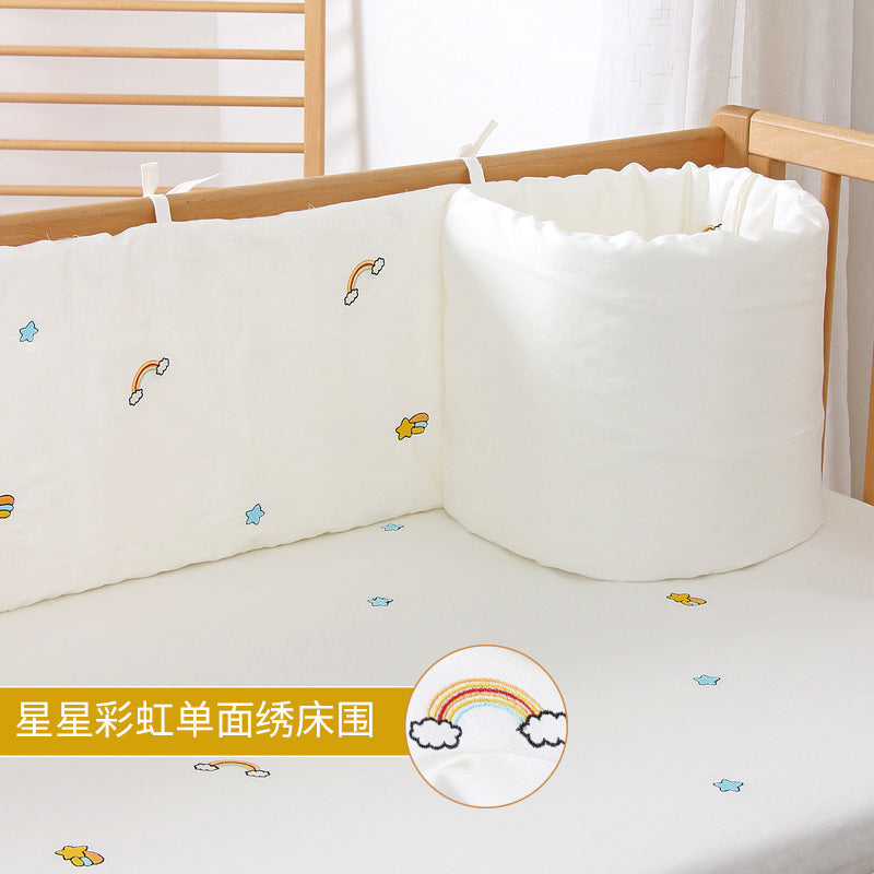 Cozy Crib Bumper for Safe Sleep Spaces