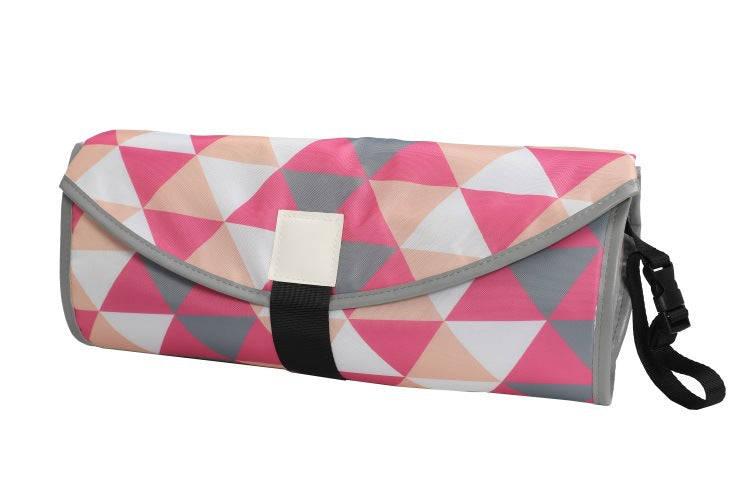 Foldable Diaper Changing Pad Clutch for On-the-Go Parents