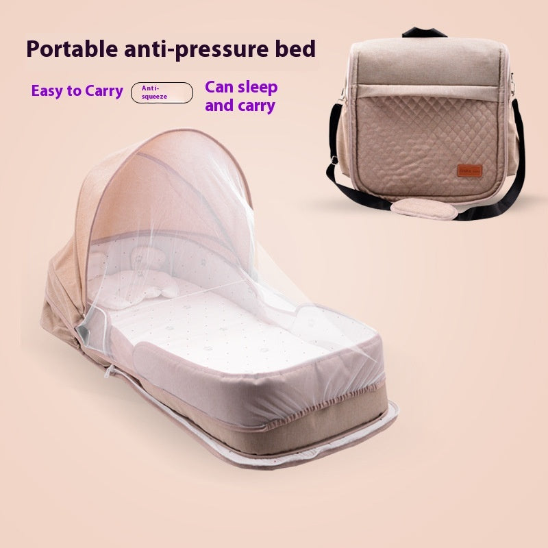 Foldable Baby Bed Nest for Comfort at Home or Travel