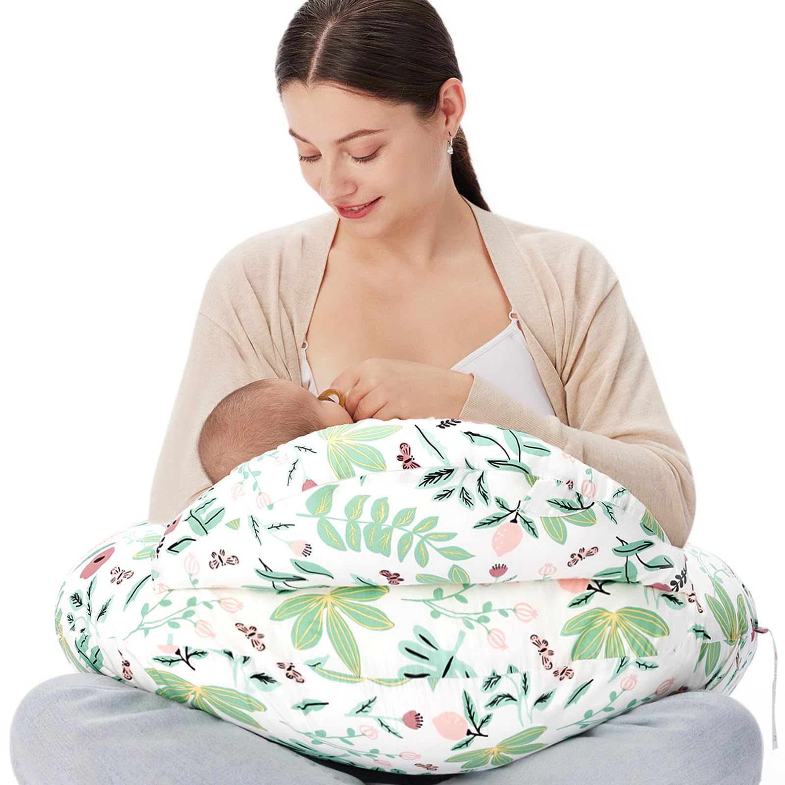 Comfy Nursing Support Pillow for Mom and Baby