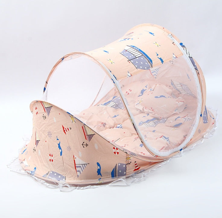 CozyShield Foldable Baby Bed Net