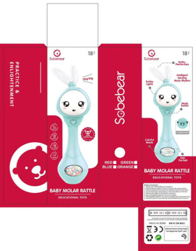 Chewable Baby Teething Toy for Comfort and Play