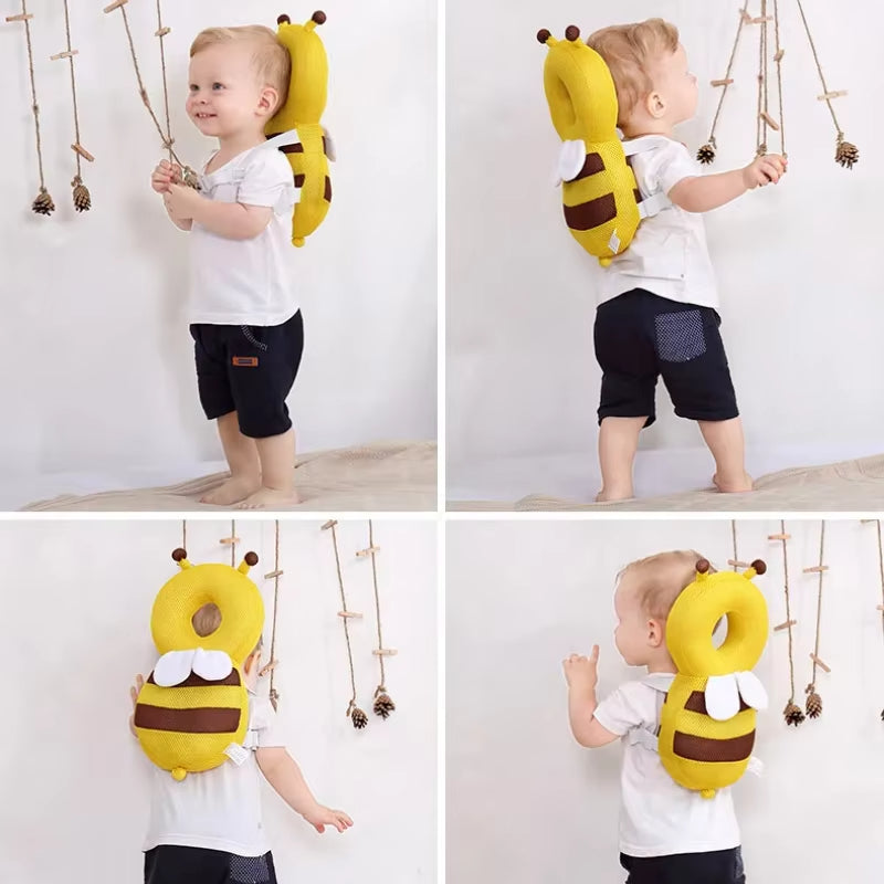 Cute Bee Head Protector for Little Walkers