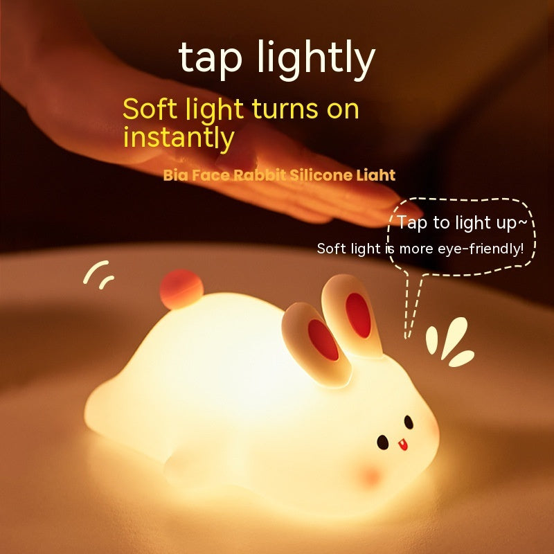 Soft Bunny Night Light for Gentle Bedtime Comfort