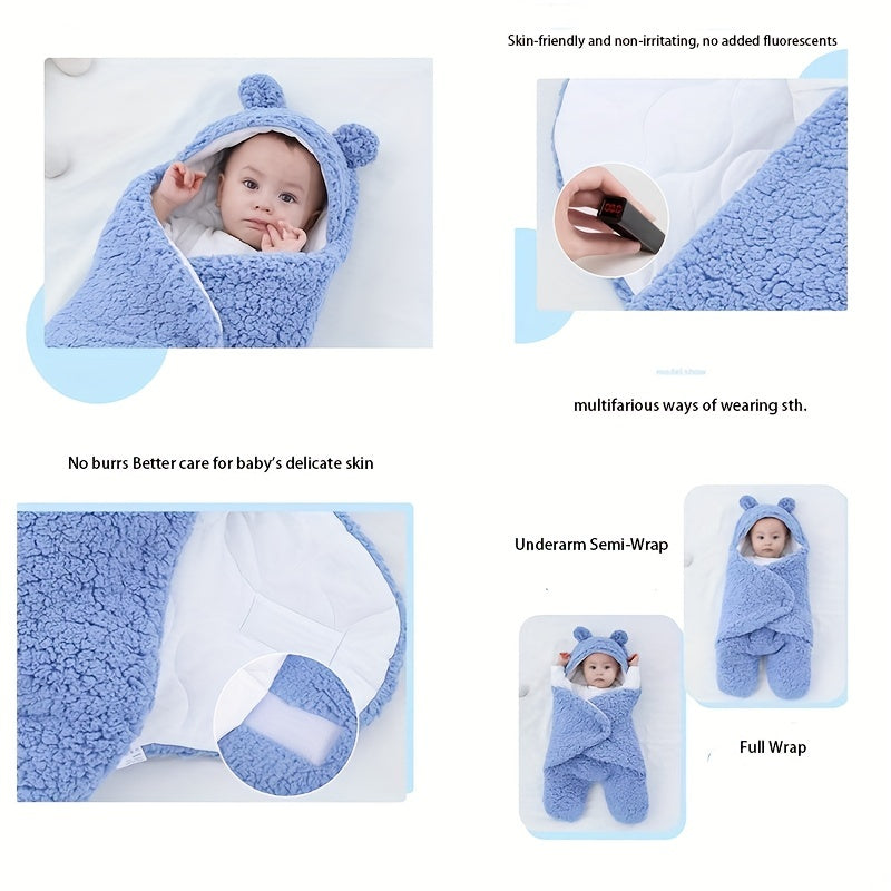 Soft Bear Nap Sleeping Bag for Cozy Baby Comfort