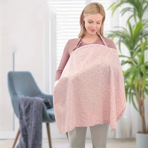 Breathable Multi-Use Nursing Cover for Moms On-the-Go