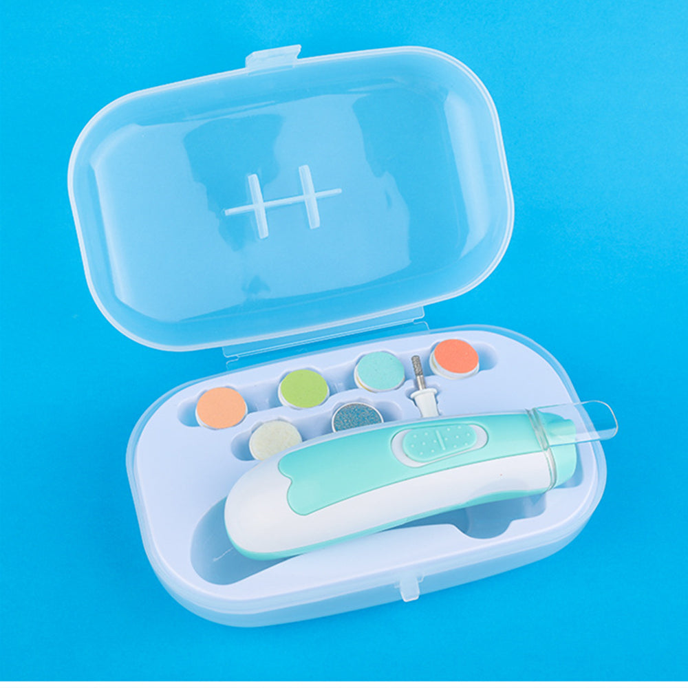 Gentle Electric Baby Nail Care Kit for Tiny Fingers