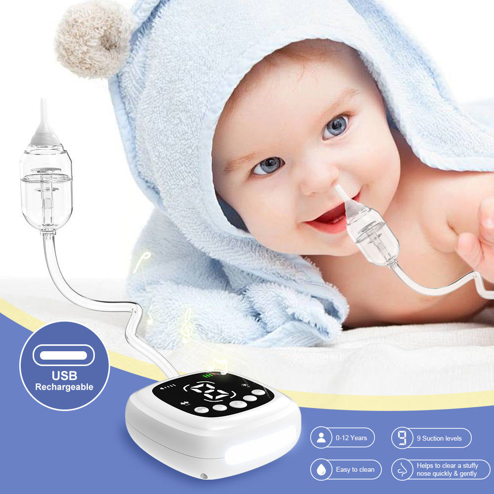 Gentle Baby Nasal Aspirator for Easy Breathing