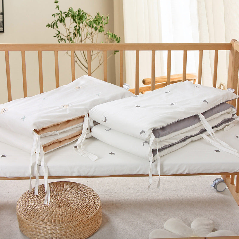 Cozy Crib Bumper for Safe Sleep Spaces
