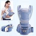 Ergonomic Baby Carrier with Hip Seat for Easy Carrying