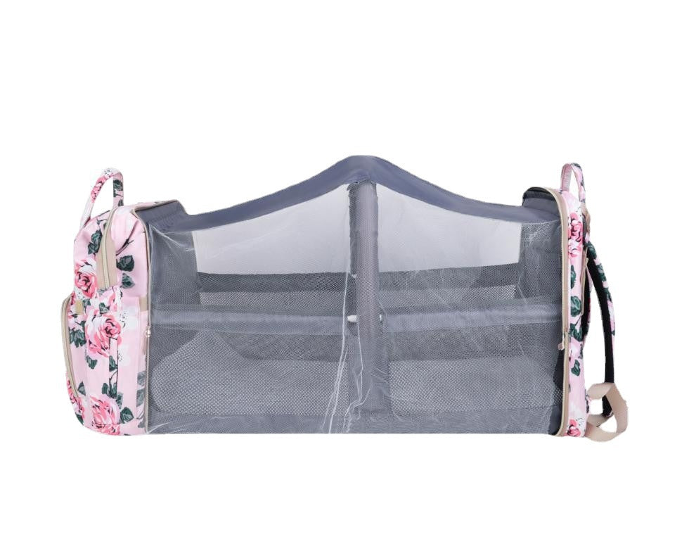 Mosquito Proof Mommy Bag with Spacious Foldable Design