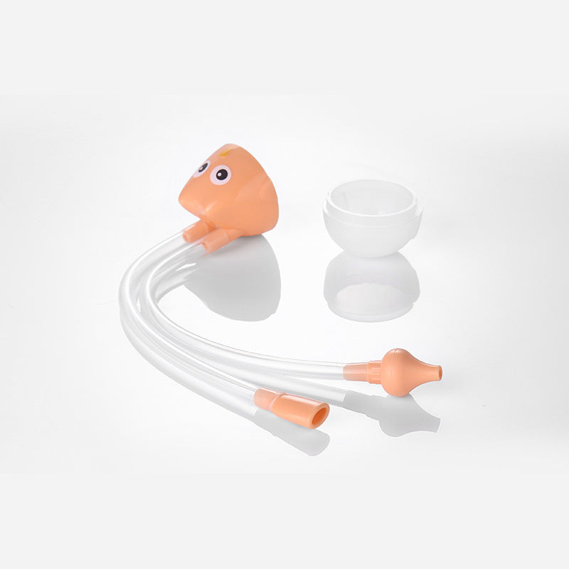 Cartoon Baby Nasal Aspirator for Easy Breathing Comfort