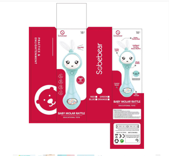 Chewable Baby Teething Toy for Comfort and Play