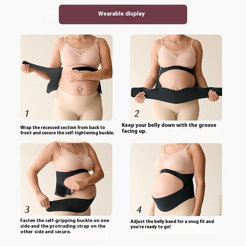 Gentle Pregnancy Belly Belt for Happy Days
