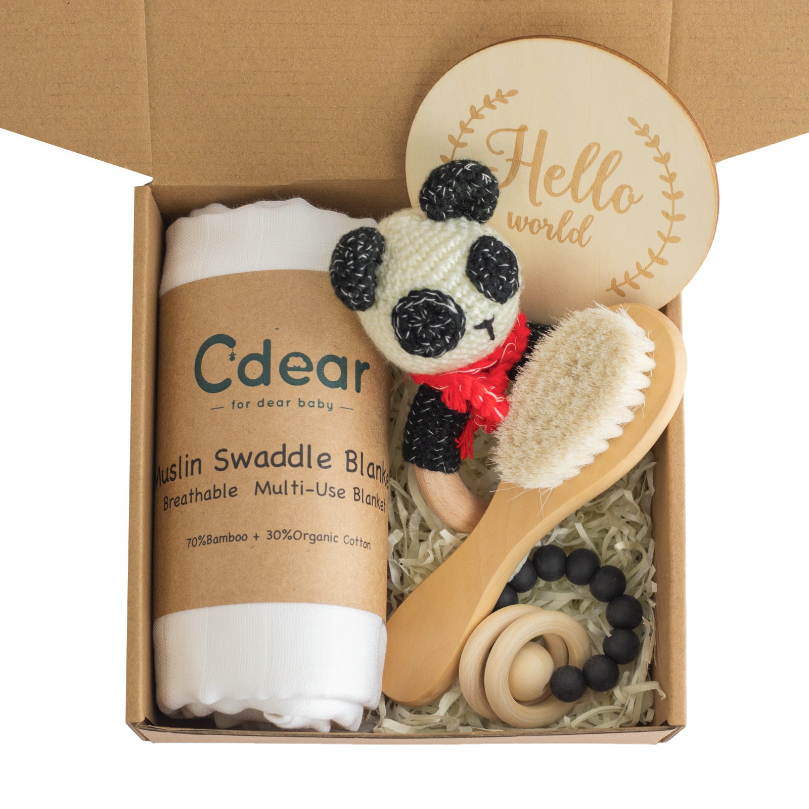 Baby Teething Toy Gift Set for Happy, Soothing Relief