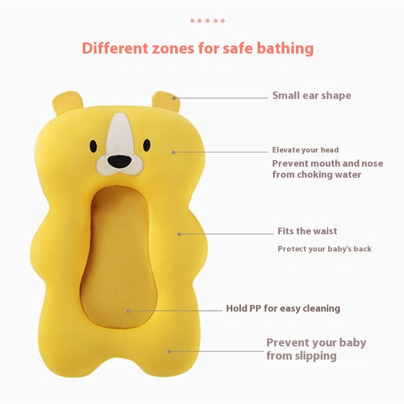 Soft Baby Bath Helper for Easy Wash Time