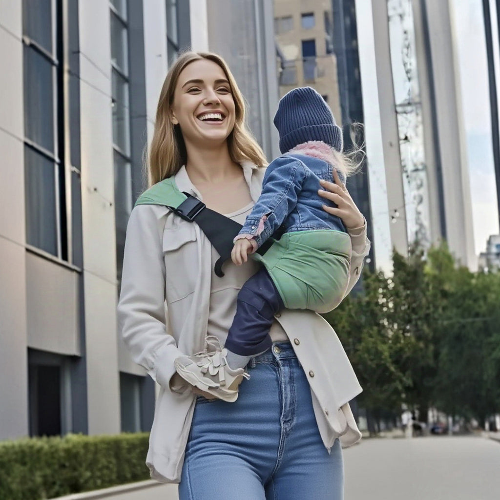 Comfortable Baby Carrier with Nursing Cover for Moms