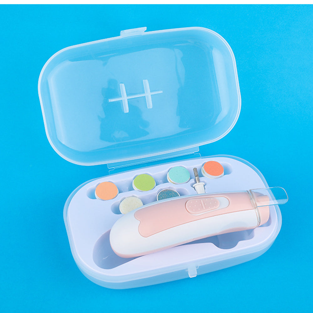 Gentle Electric Baby Nail Care Kit for Tiny Fingers