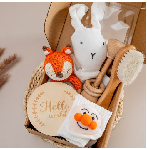 Baby Teething Toy Gift Set for Happy, Soothing Relief